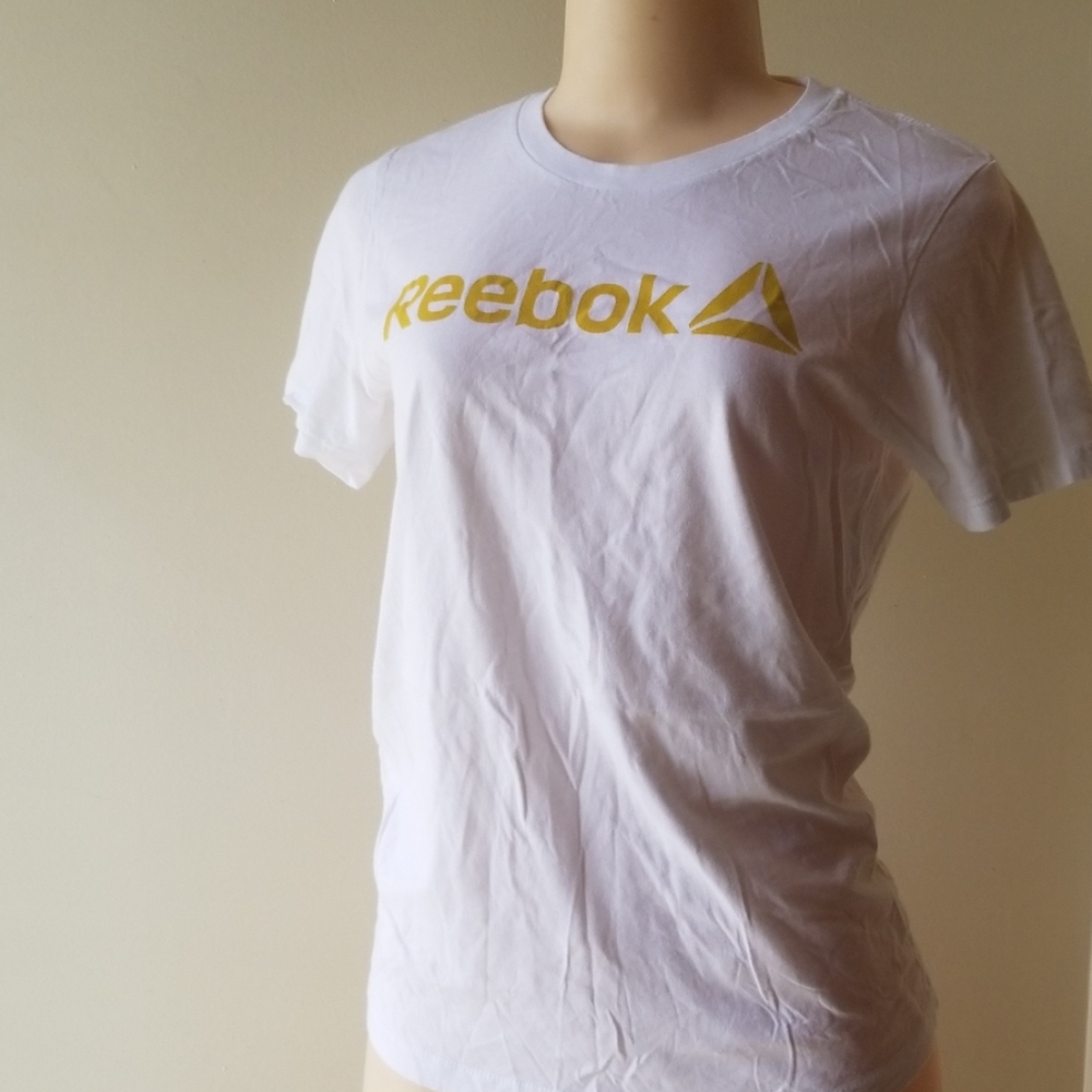 Reebok Classic Simple White Tee with Logo